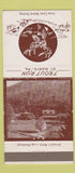 Matchbook Cover - Trout Run St Marys PA 30 Strike
