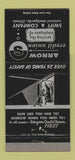 Matchbook Cover - Arrow Credit Union National Stockyards IL WEAR 30 Strike