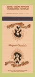 Matchbook Cover - Arizona Charlie's Hotel Casino Bowling Las Vegas NV 30 Strike