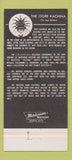 Matchbook Cover - Arizona Bank Ogre Kachina AZ 30 Strike
