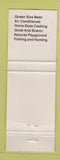 Matchbook Cover - Armada Motel Restaurant Stanley ID WEAR