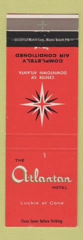 Matchbook Cover - Atlantan Hotel WEAR