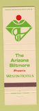 Matchbook Cover - Arizona Biltmore Hotel Phoenix AZ