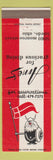 Matchbook Cover - Arne's Restaurant Toledo OH Viking