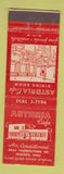 Matchbook Cover - Astoria Cafe Warren OH