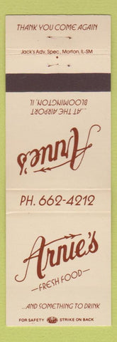 Matchbook Cover - Arnie's Restaurant Bloomington IL