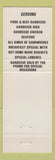 Matchbook Cover - Art's BBQ Charlotte NC WHITE