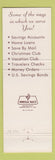 Matchbook Cover - 1st Federal Savings Van Wert OH