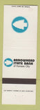 Matchbook Cover - Arrowhead State Park Kansas City KS Bank