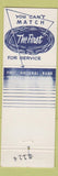 Matchbook Cover - 1st National Bank Grand Forks ND