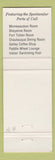 Matchbook Cover - Artclare Motel Devils Lake ND