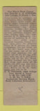 Matchbook Cover - Art Steiner Match Sales Fort Worth TX pinup WEAR