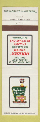 Matchbook Cover - Holiday Inn Asheville NC #2 HOLIDEX