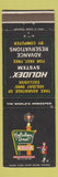 Matchbook Cover - Holiday Inn Asheville NC #4 BLACK