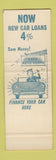 Matchbook Cover - Bank of Belmont NC