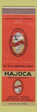 Matchbook Cover - Hajoca Plumbing Heating Supply Products