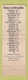 Matchbook Cover - Hajoca Plumbing Heating Supply Products