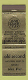 Matchbook Cover - Old Second National Bank Aurora IL WEAR