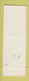 Matchbook Cover - Farmers National Bank Williamsburg KY LIME GREEN
