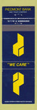 Matchbook Cover - Piedmont Bank and Trust Charlotte NC WEAR