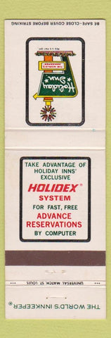 Matchbook Cover - Holiday Inn Cave City KY