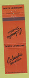 Matchbook Cover - Columbia Steak House Lexington Louisville KY