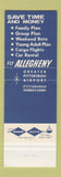 Matchbook Cover - Allegheny Airlines Pittsburgh PA