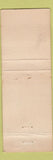 Matchbook Cover - Chief Petty Officers Mess Brooklyn NY WORN