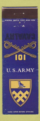 Matchbook Cover - US Army 101 Calvary Federal