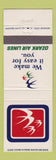 Matchbook Cover - Ozark Airlines