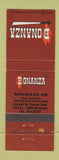 Matchbook Cover - Bonanza Restaurant Westerville OH