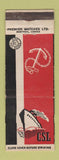 Matchbook Cover - CSL Shipping Cruise? Montreal QC WEAR