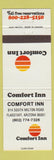 Matchbook Cover - Comfort Inn Flagstaff AZ