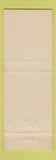 Matchbook Cover - Irv's Appliance Admiral TV Oakfield WI low phone #