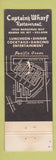 Matchbook Cover - Captain's Wharf Restaurant Marina Del Rey CA WEAR