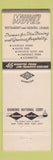 Matchbook Cover - Mariani's Motel Restaurant Santa Clara CA