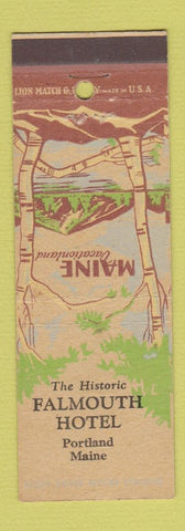 Matchbook Cover - Falmouth Hotel Portland ME #2