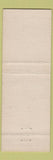 Matchbook Cover - White City Court Knoxville TN WEAR