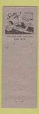 Matchbook Cover - Erv's Cigar Store Lebanon PA ADVANCE pinup Scotty Says girlie