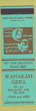 Matchbook Cover - Wanakah Grill Devil Camel