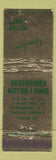 Matchbook Cover - Greenbrier Motor Lodge Fairfax VA