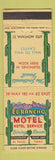 Matchbook Cover - El Gancho Motel El Paso TX Cactus
