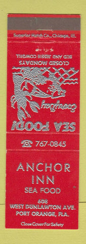Matchbook Cover - Anchor Inn Port Orange FL