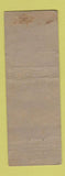 Matchbook Cover - TA Swanson Spokane WA restaurant bar WORN