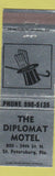 Matchbook Cover - Diplomat Motel St Petersburg FL