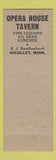 Matchbook Cover - Opera House Tavern Nicollet MN