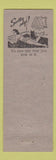 Matchbook Cover - Erv's Cigar Store Lebanon PA ADVANCE pinup Scotty Says girlie