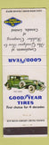 Matchbook Cover - Goodyear Tires Canada 1930 Cord Antique Car