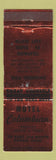Matchbook Cover - Motel Columbian Provo UT WORN