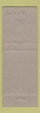 Matchbook Cover - Covey's Atlantic oil gas Athens PA